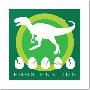 Dinosaur Eggs Hunting Posters and Art